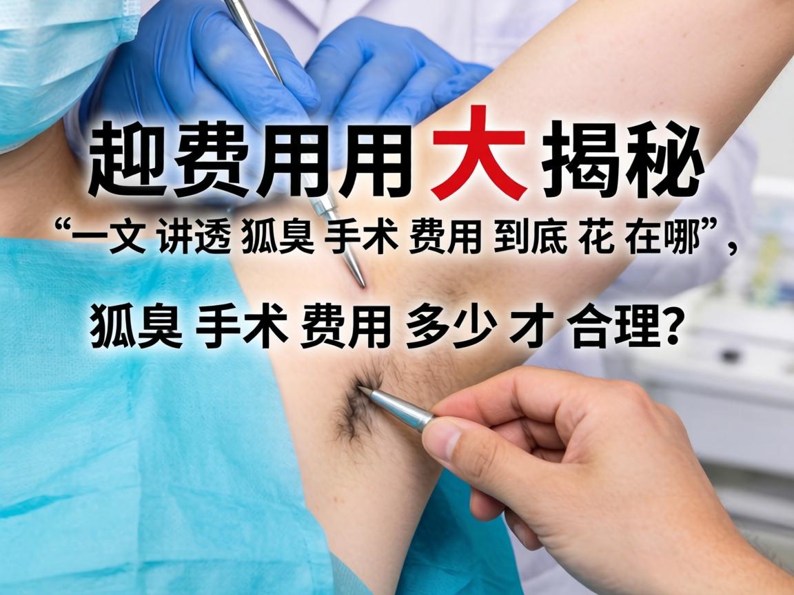 狐臭手术费用大揭秘，一文讲透狐臭手术费用到底花在哪，狐臭手术费用多少才合理？