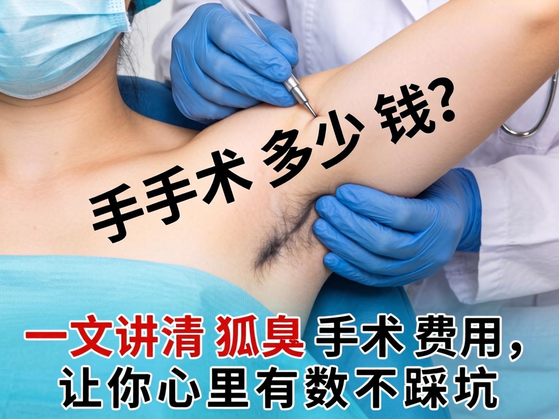 狐臭手术多少钱?一文讲清狐臭手术费用,让你心里有数不踩坑 狐臭手术多少钱?一文讲清狐臭手术费用,让你心里有数不踩坑