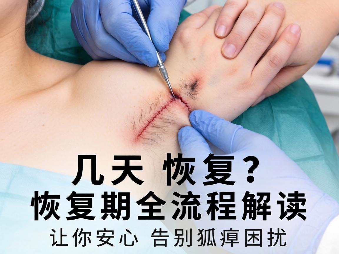 腋臭狐臭微创手术几天恢复？恢复期全流程解读，让你安心告别狐臭困扰