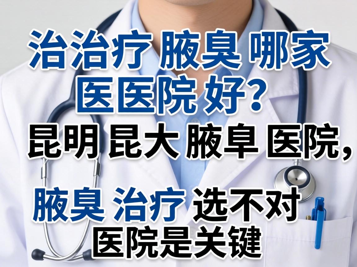 治疗腋臭哪家医院好?昆明昆大腋臭医院,腋臭治疗选对医院是关键 治疗腋臭哪家医院好?昆明昆大腋臭医院,腋臭治疗选对医院是关键