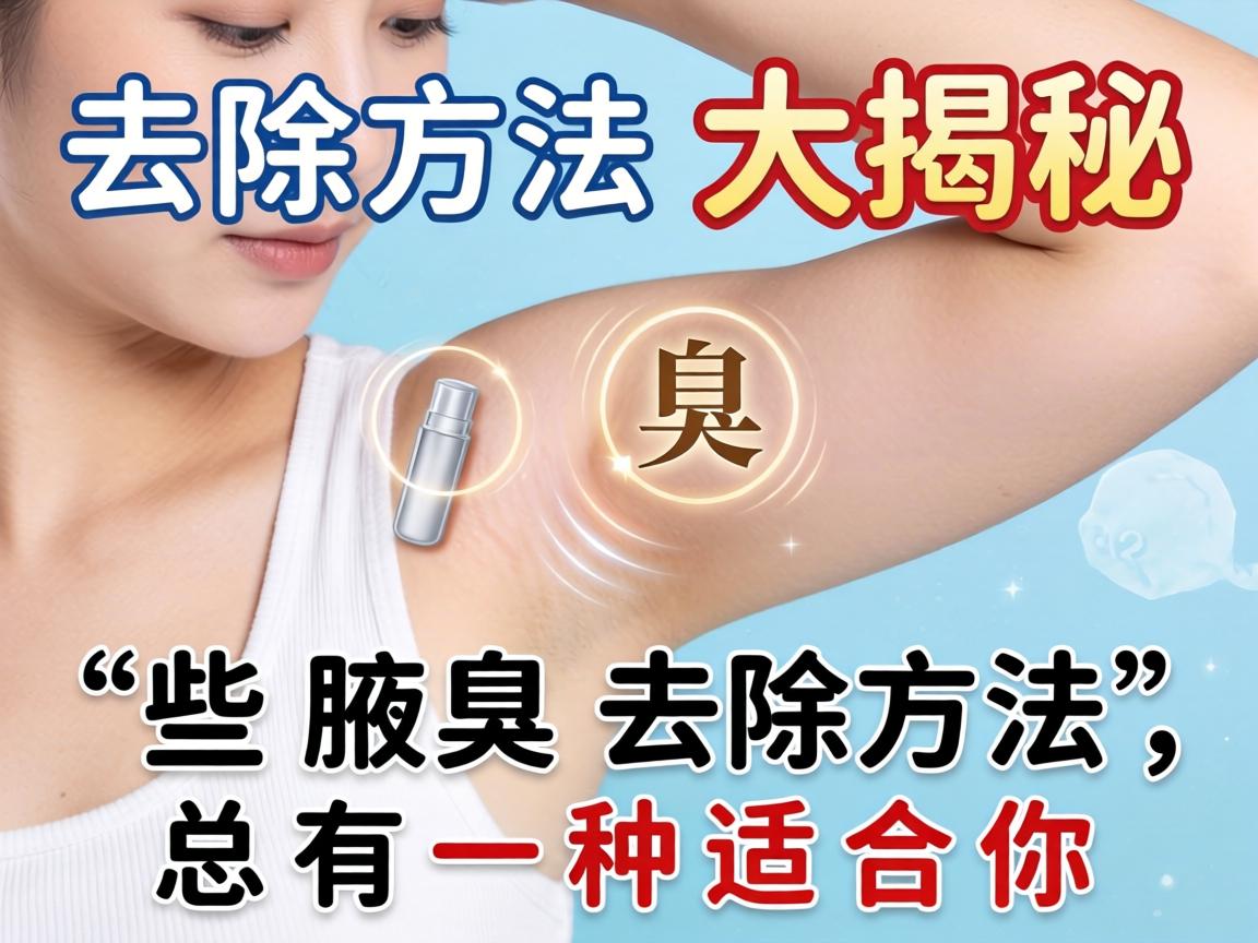 腋臭去除方法大揭秘，这些腋臭去除方法，总有一种适合你