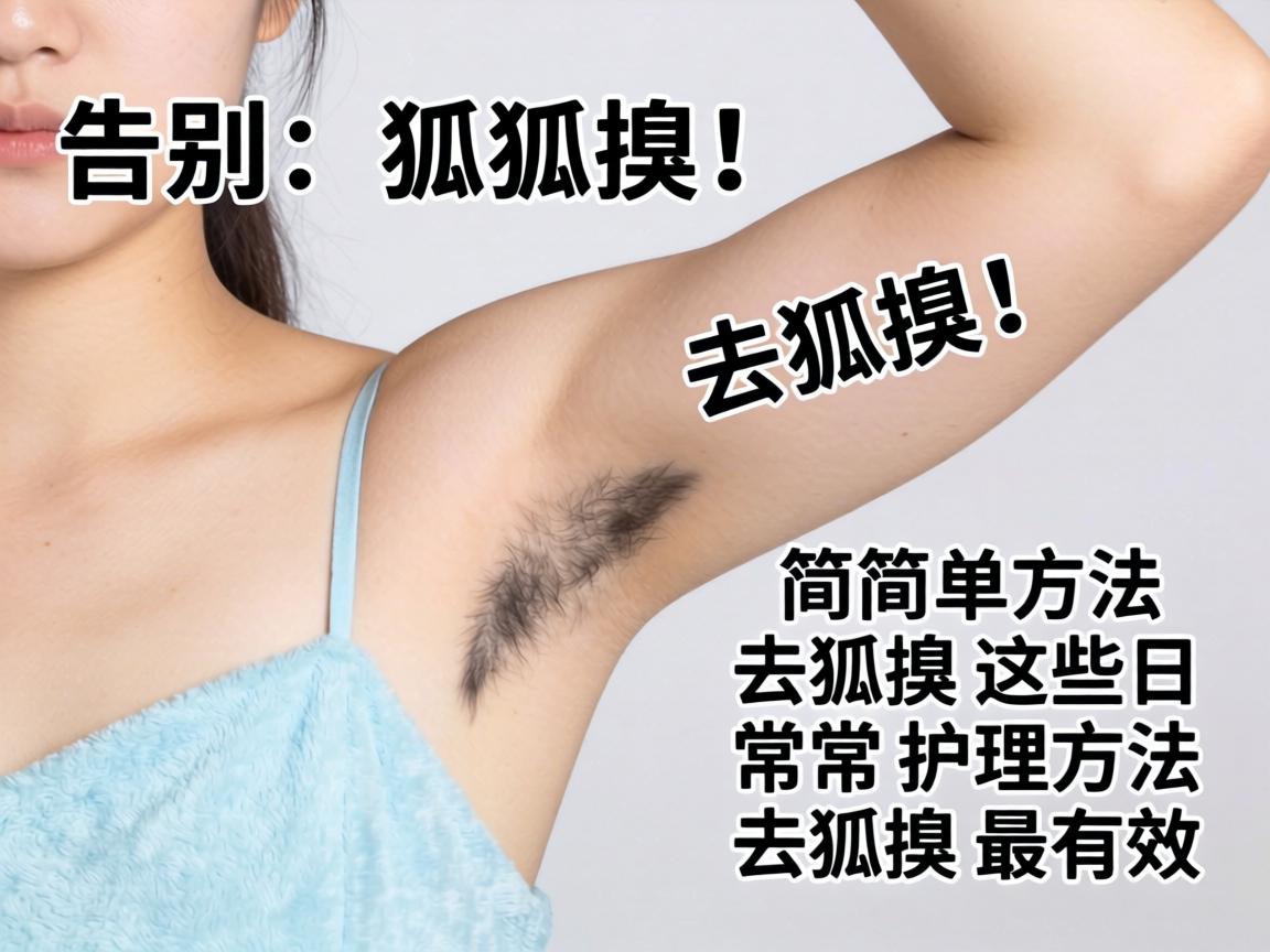 告别狐臭尴尬！简单方法去狐臭，这些日常护理方法去狐臭最有效