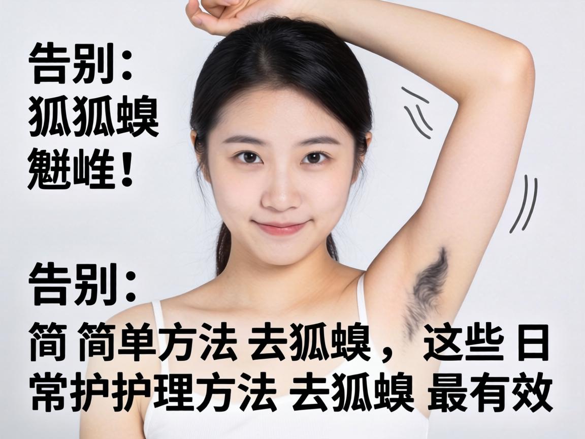告别狐臭尴尬！简单方法去狐臭，这些日常护理方法去狐臭最有效