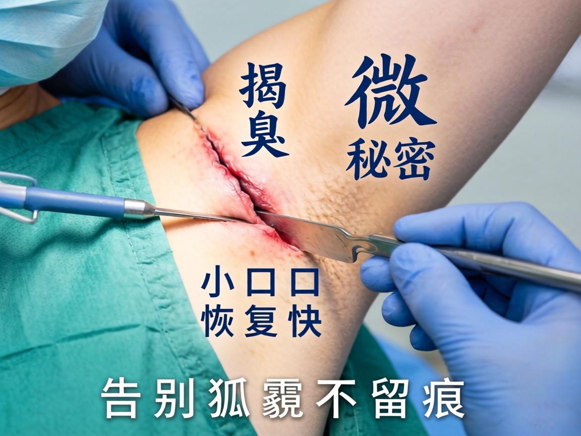 腋臭微创手术揭秘，手术切口小恢复快，告别狐臭不留痕