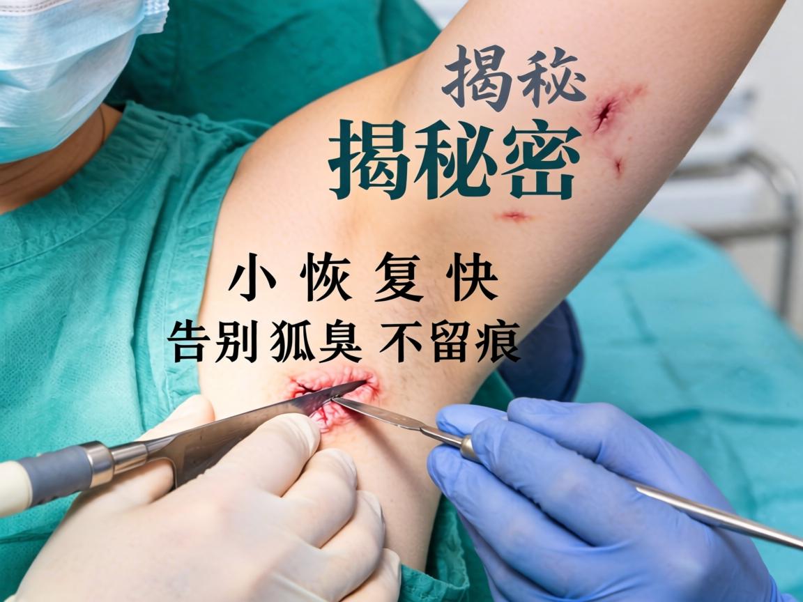 腋臭微创手术揭秘，手术切口小恢复快，告别狐臭不留痕