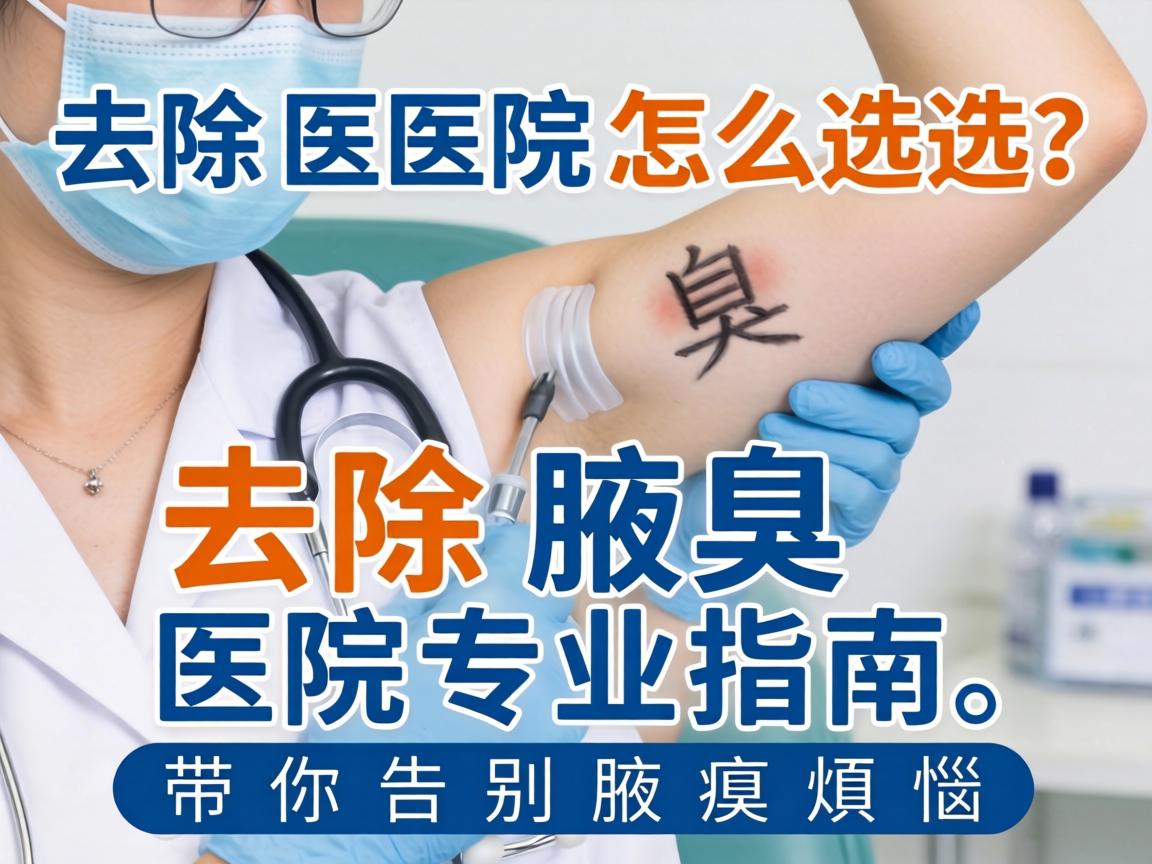 腋臭去除医院怎么选？去除腋臭医院专业指南，带你告别腋臭烦恼