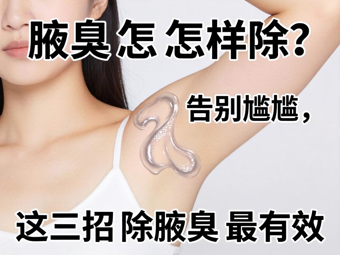 腋臭怎样除？告别尴尬，这三招除腋臭最有效