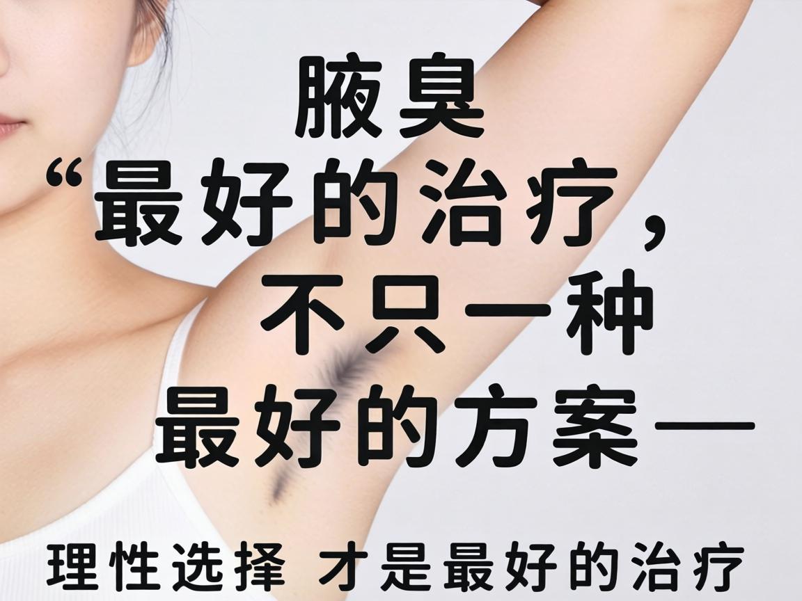 腋臭最好的治疗，不只一种最好的方案—理性选择才是最好的治疗