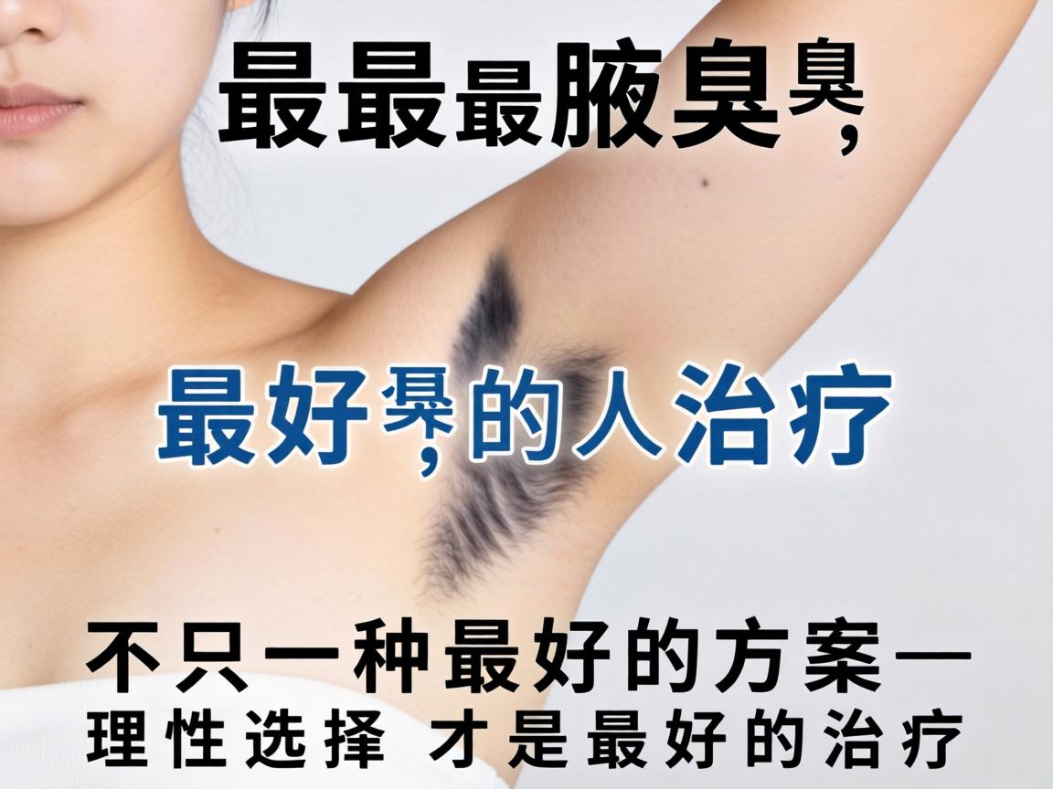 腋臭最好的治疗，不只一种最好的方案—理性选择才是最好的治疗