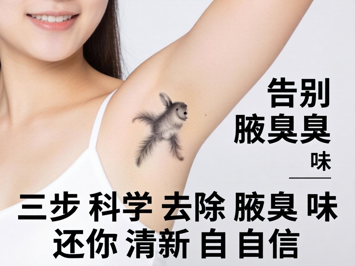 告别腋臭味，三步科学去除腋臭味，还你清新自信