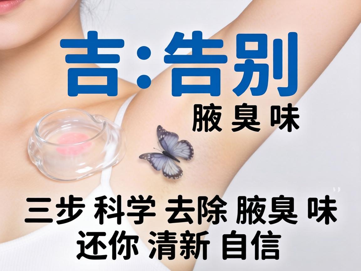 告别腋臭味，三步科学去除腋臭味，还你清新自信