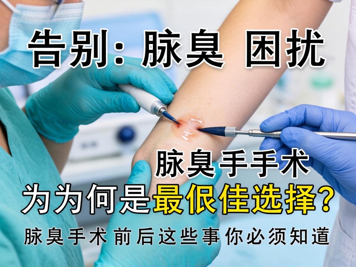 告别腋臭困扰，腋臭手术为何是最佳选择？腋臭手术前后这些事你必须知道