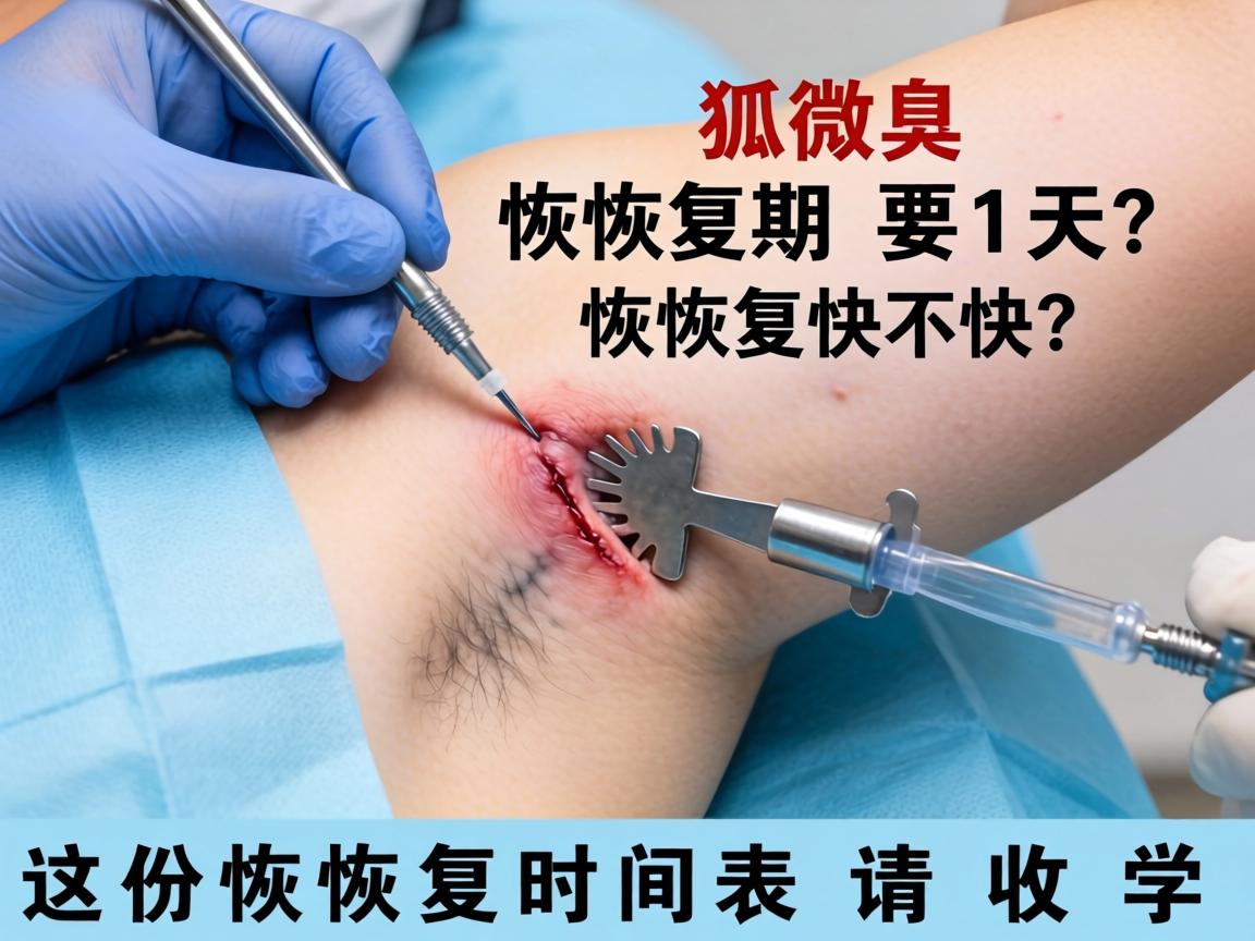 狐臭微创手术恢复期要几天？恢复快不快？这份恢复时间表请收好
