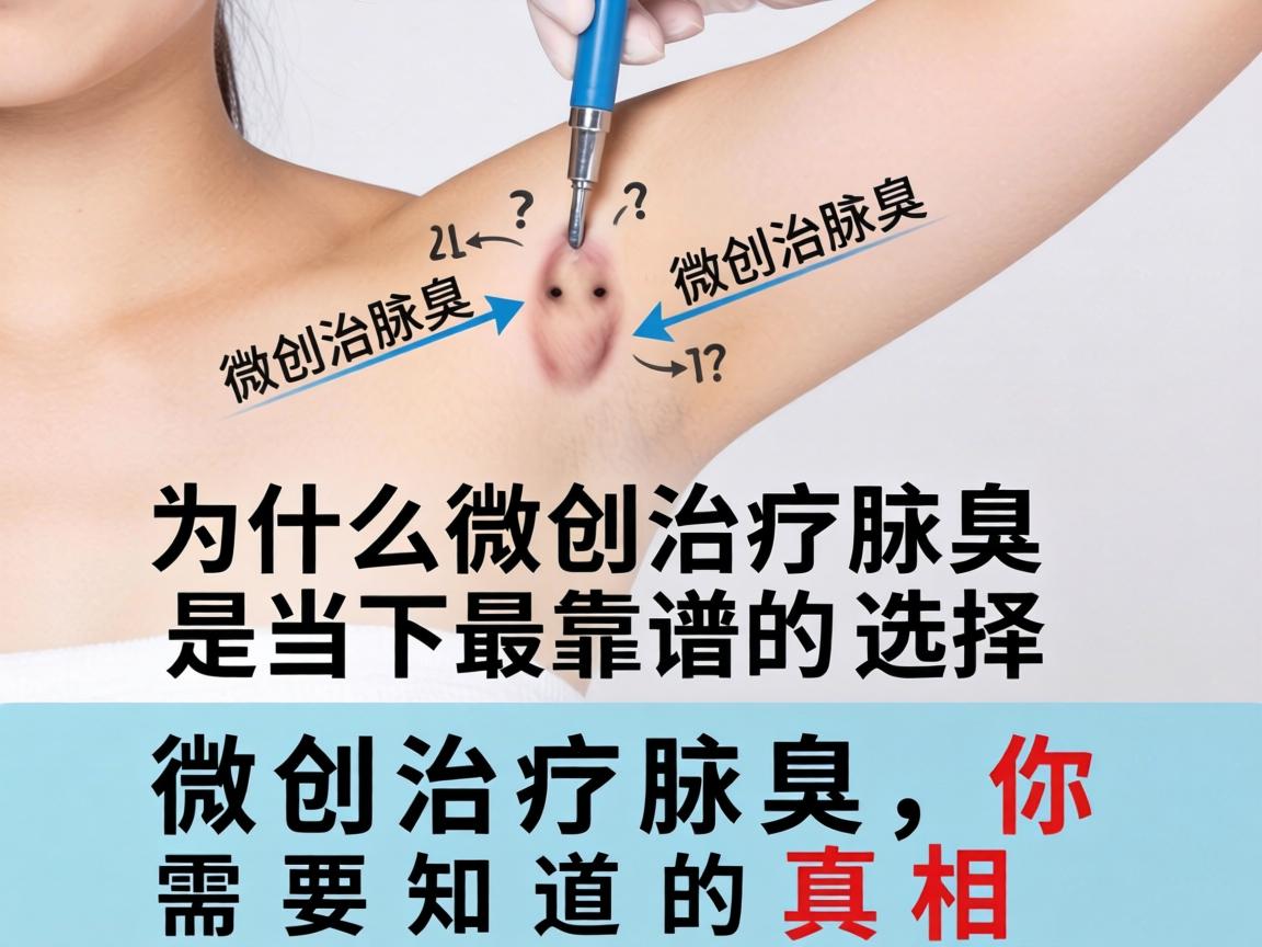 微创治疗腋臭，为什么微创治疗腋臭是当下最靠谱的选择？微创治疗腋臭，你需要知道的真相