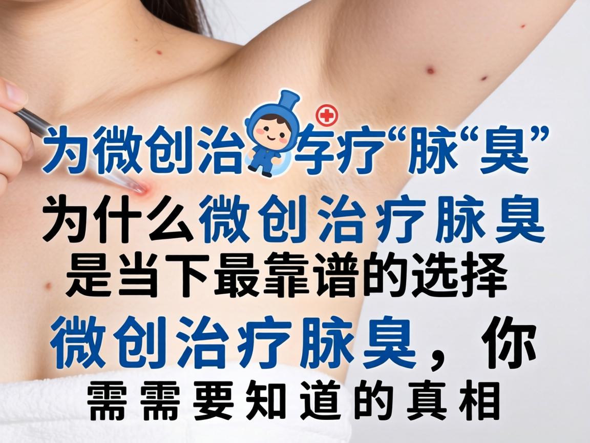 微创治疗腋臭，为什么微创治疗腋臭是当下最靠谱的选择？微创治疗腋臭，你需要知道的真相