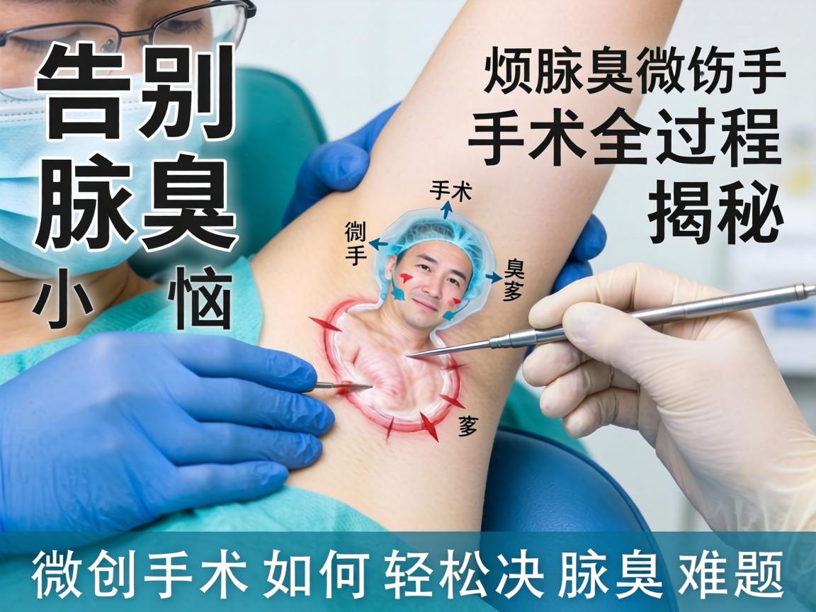 告别腋臭烦恼，腋臭微创手术全过程揭秘，微创手术如何轻松解决腋臭难题