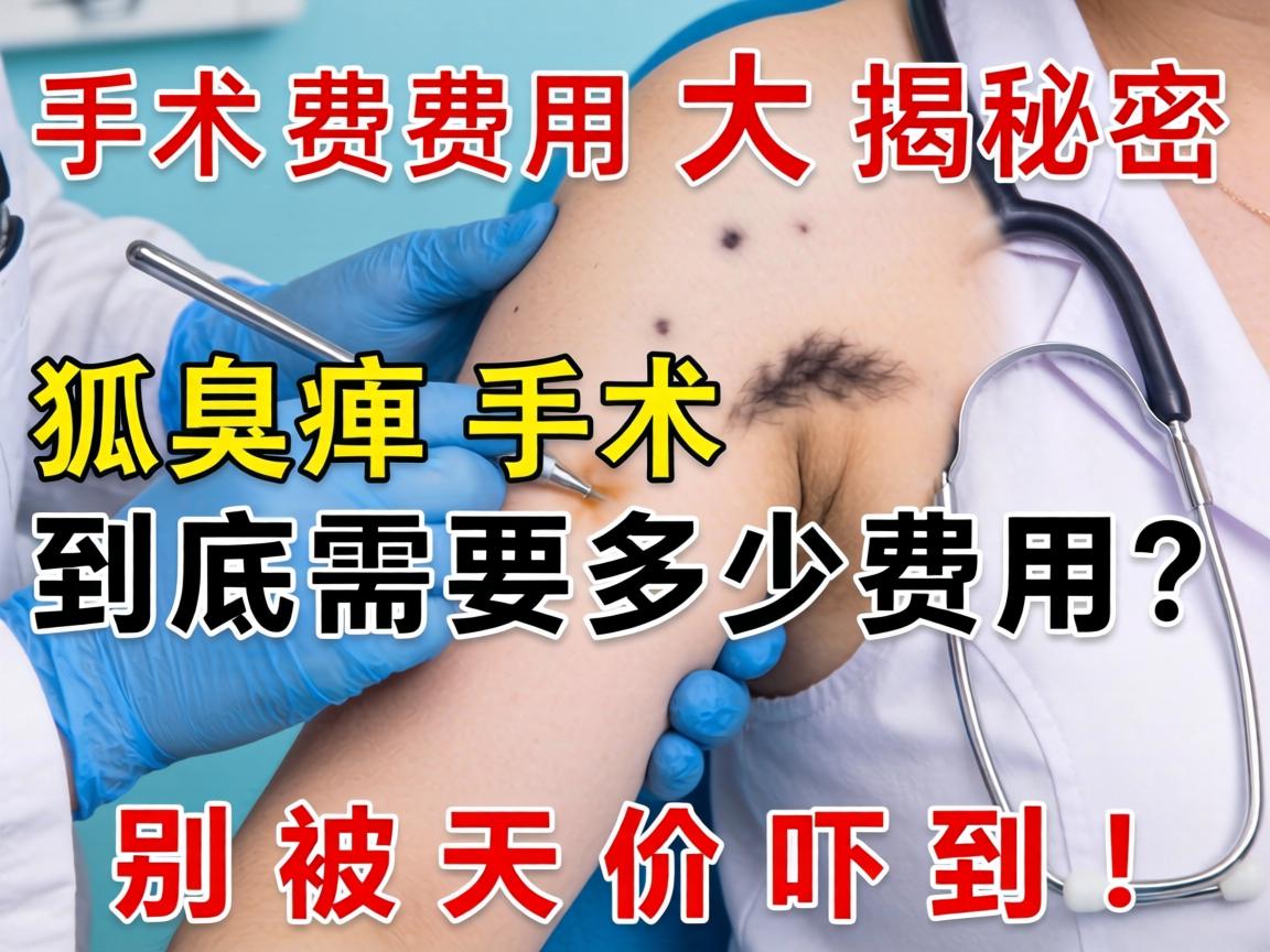 狐臭手术费用大揭秘，狐臭手术到底需要多少费用？别被天价吓到！