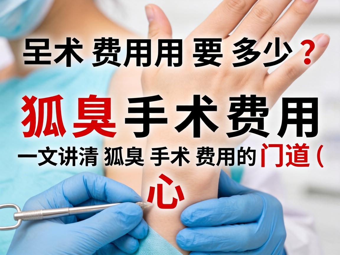 狐臭手术费用要多少？一文讲清狐臭手术费用的门道（标题重复2次核心词狐臭手术费用）