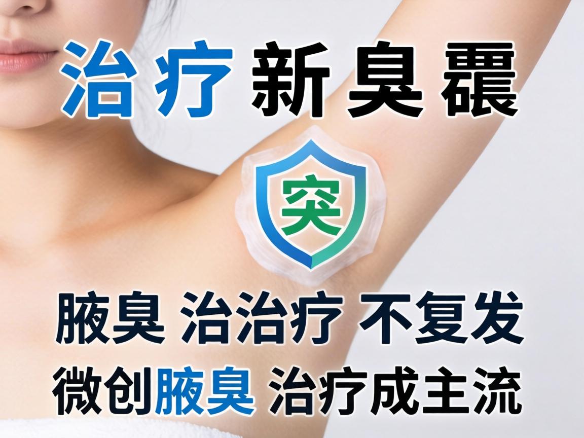 腋臭治疗新突破，腋臭治疗不复发，微创腋臭治疗成主流