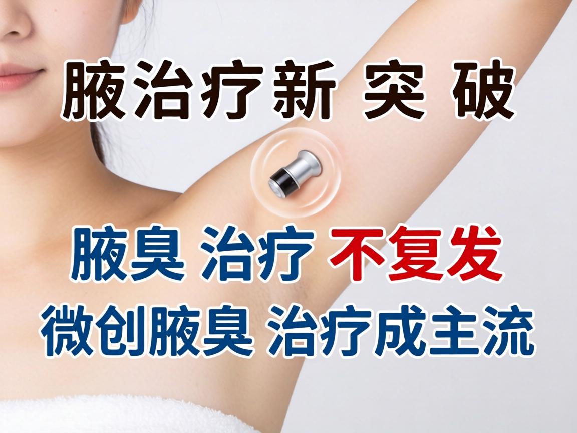 腋臭治疗新突破，腋臭治疗不复发，微创腋臭治疗成主流