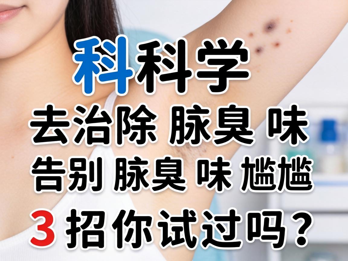 科学去除腋臭味，告别腋臭味尴尬，这3招你试过吗？