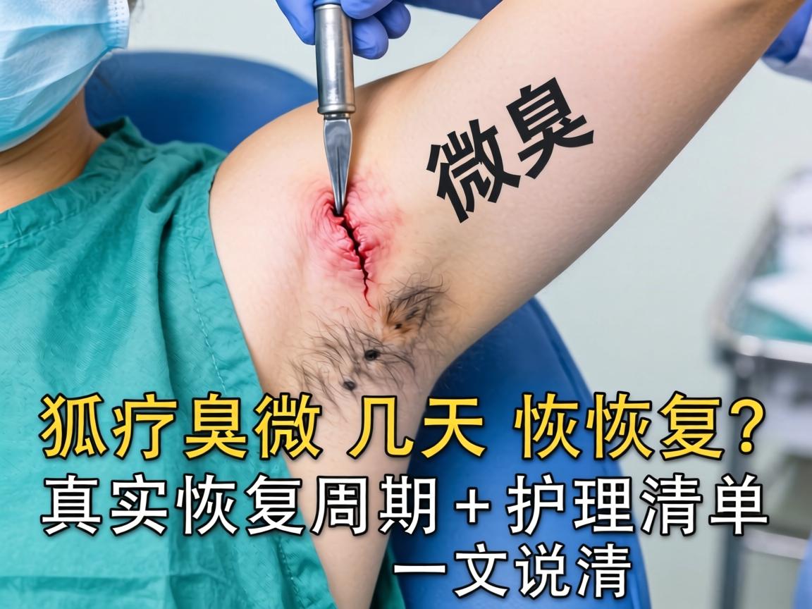 狐臭微创手术几天恢复？真实恢复周期+护理清单，一文说清