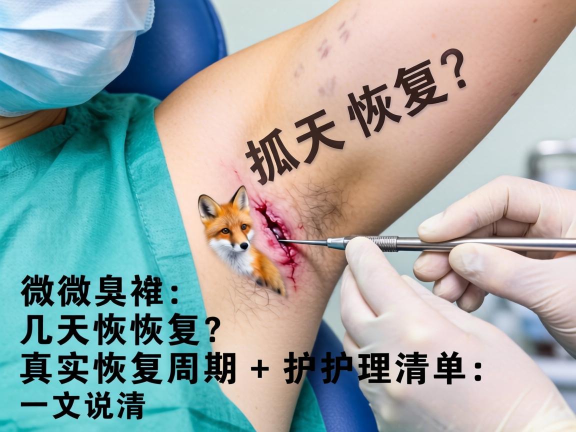 狐臭微创手术几天恢复？真实恢复周期+护理清单，一文说清