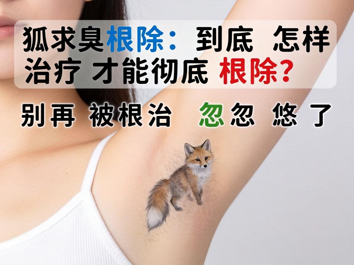 狐臭根除，到底怎样治疗才能彻底根除？别再被根治忽悠了