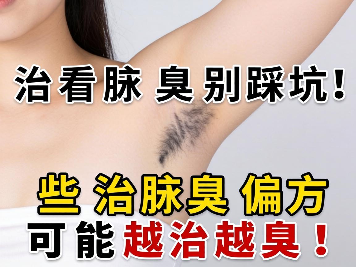 治腋臭别踩坑！这些治腋臭偏方可能越治越臭！