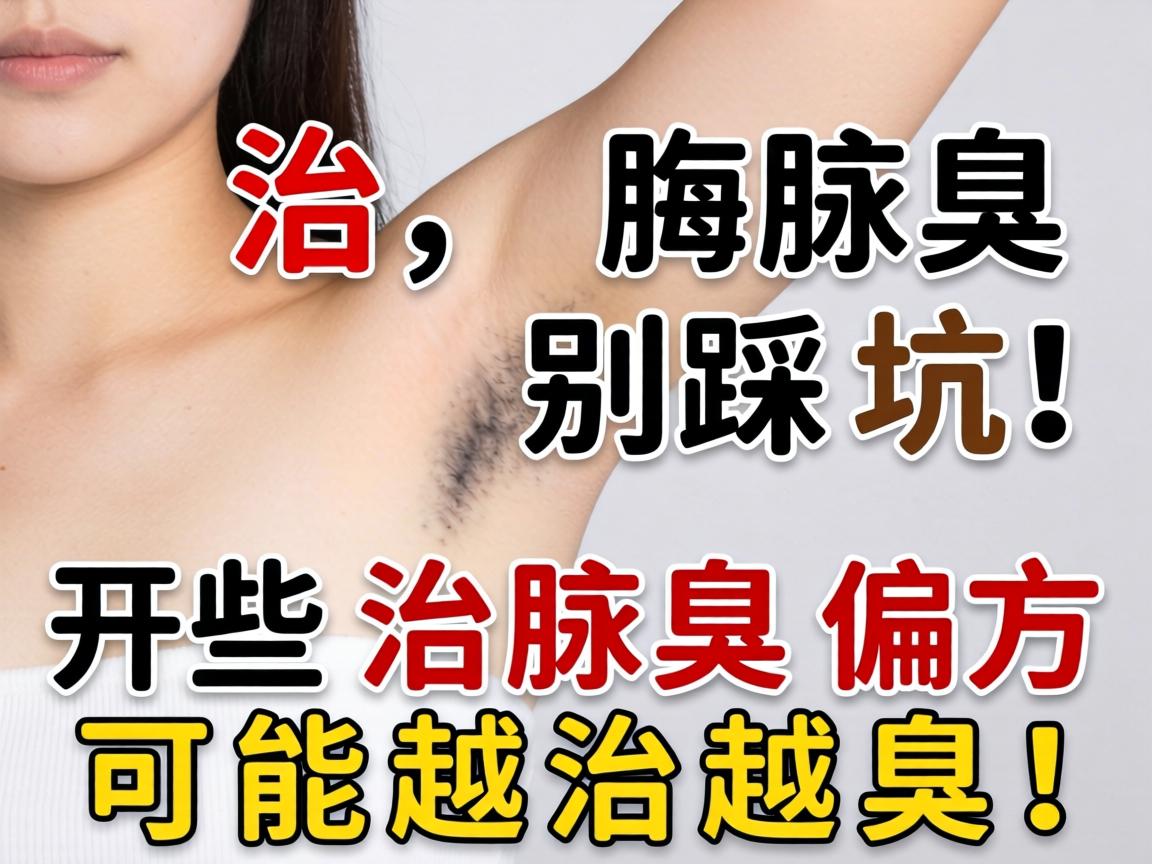 治腋臭别踩坑！这些治腋臭偏方可能越治越臭！