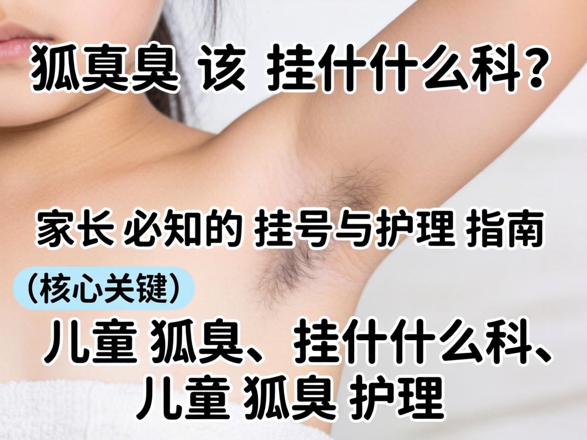 儿童狐臭该挂什么科？家长必知的挂号与护理指南（核心关键词，儿童狐臭、挂什么科、儿童狐臭护理）