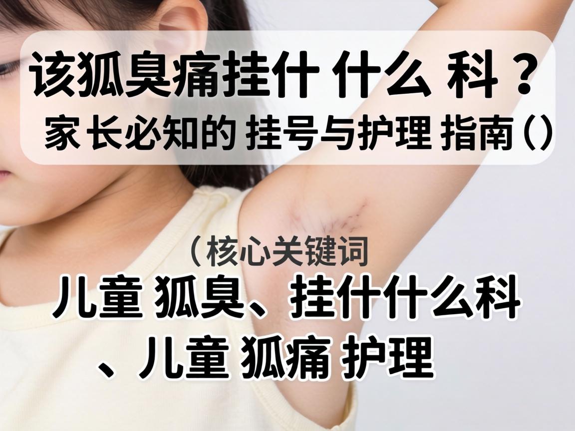 儿童狐臭该挂什么科？家长必知的挂号与护理指南（核心关键词，儿童狐臭、挂什么科、儿童狐臭护理）
