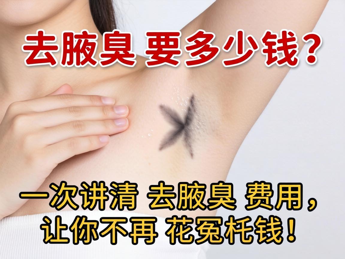 去腋臭要多少钱?一次讲清去腋臭费用,让你不再花冤枉钱! 去腋臭要多少钱?一次讲清去腋臭费用,让你不再花冤枉钱!