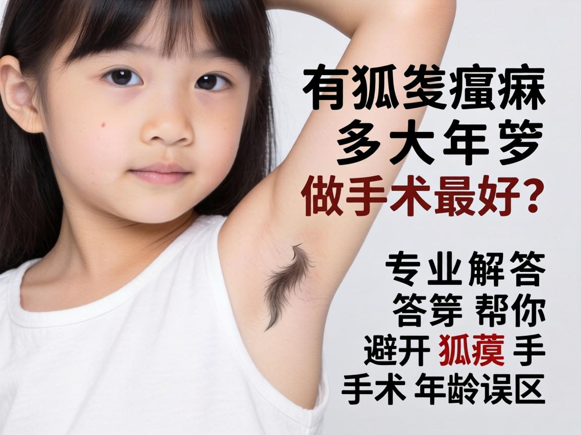 女孩有狐臭多大年龄做手术最好？专业解答帮你避开狐臭手术年龄误区