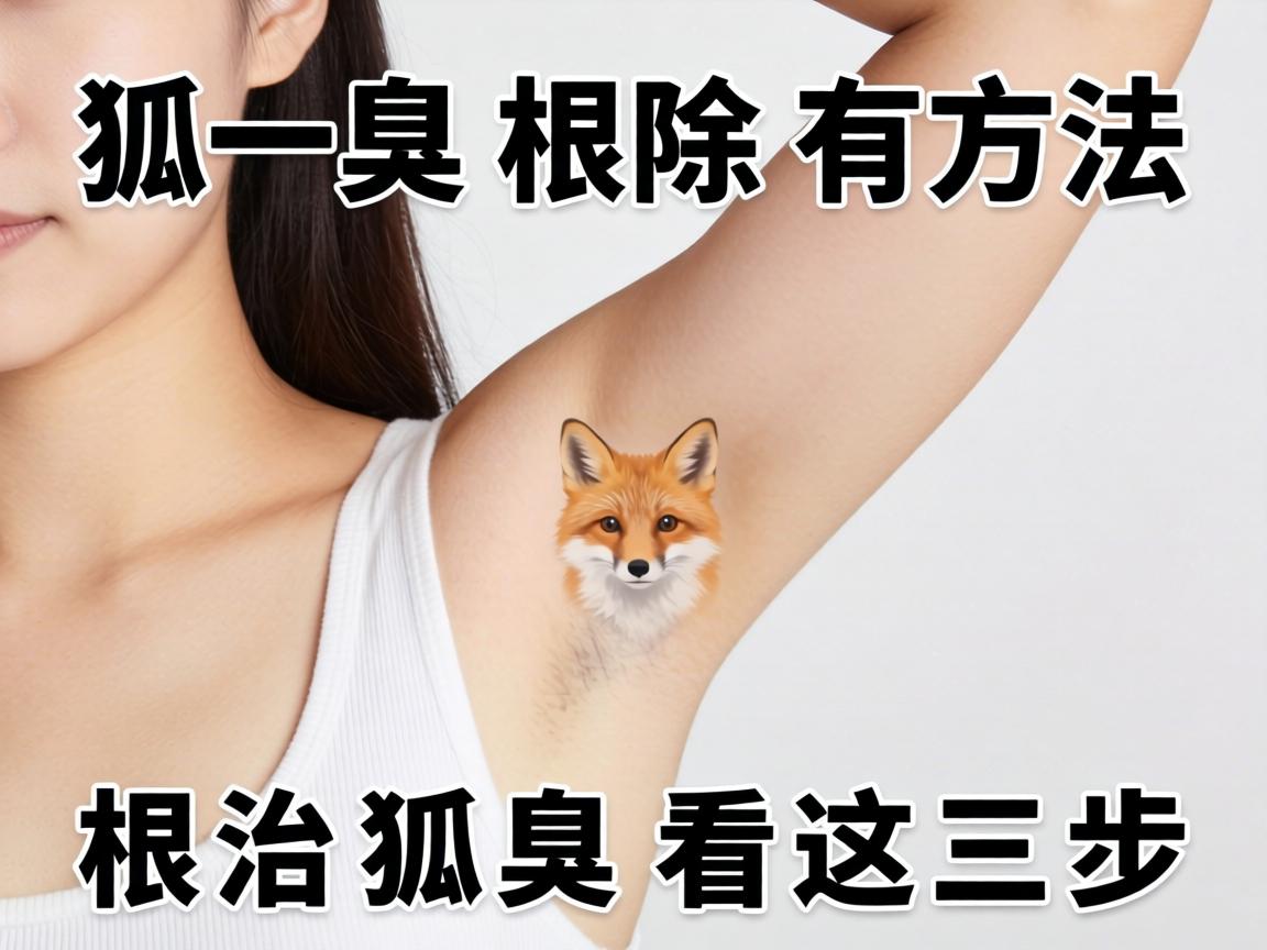 狐臭根除有方法，根治狐臭看这三步