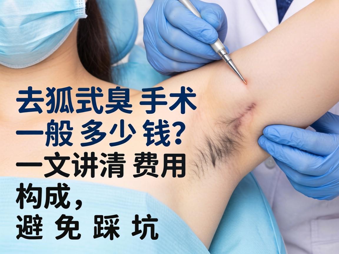 去狐臭手术一般多少钱?一文讲清费用构成,避免踩坑 去狐臭手术一般多少钱?一文讲清费用构成,避免踩坑