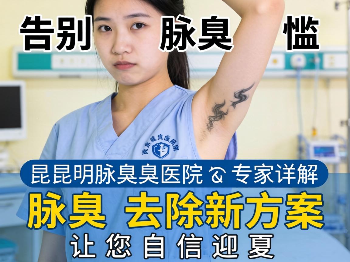 告别腋臭尴尬，昆明腋臭医院专家详解腋臭去除新方案，让您自信迎夏