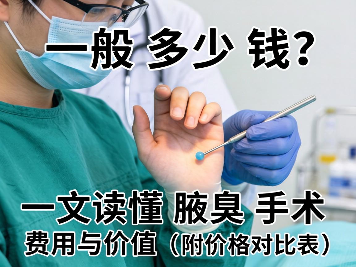 腋臭手术一般多少钱?一文读懂腋臭手术费用与价值(附价格对比表) 腋臭手术一般多少钱?一文读懂腋臭手术费用与价值(附价格对比表)