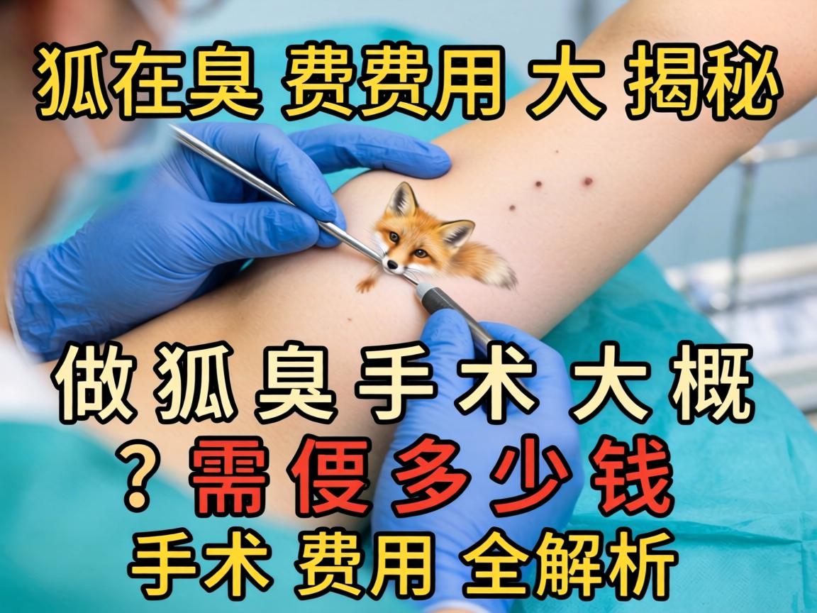 狐臭手术费用大揭秘，做狐臭手术大概需要多少钱？手术费用全解析