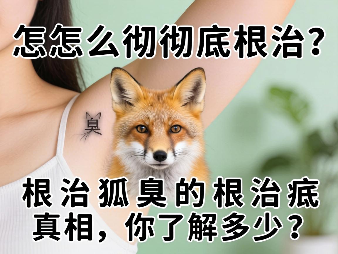 狐臭怎么彻底根治？根治狐臭的根治真相，你了解多少？