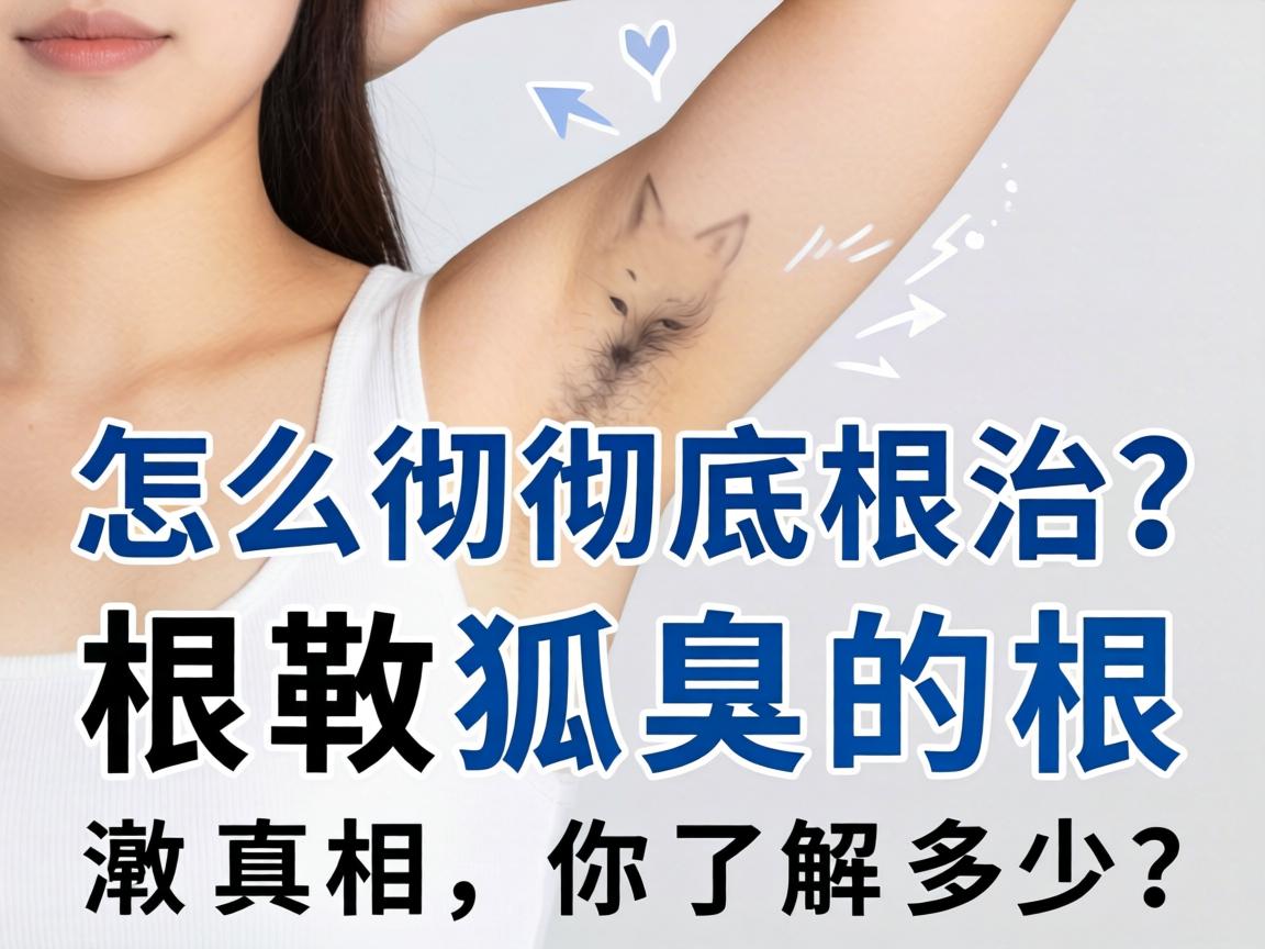狐臭怎么彻底根治？根治狐臭的根治真相，你了解多少？