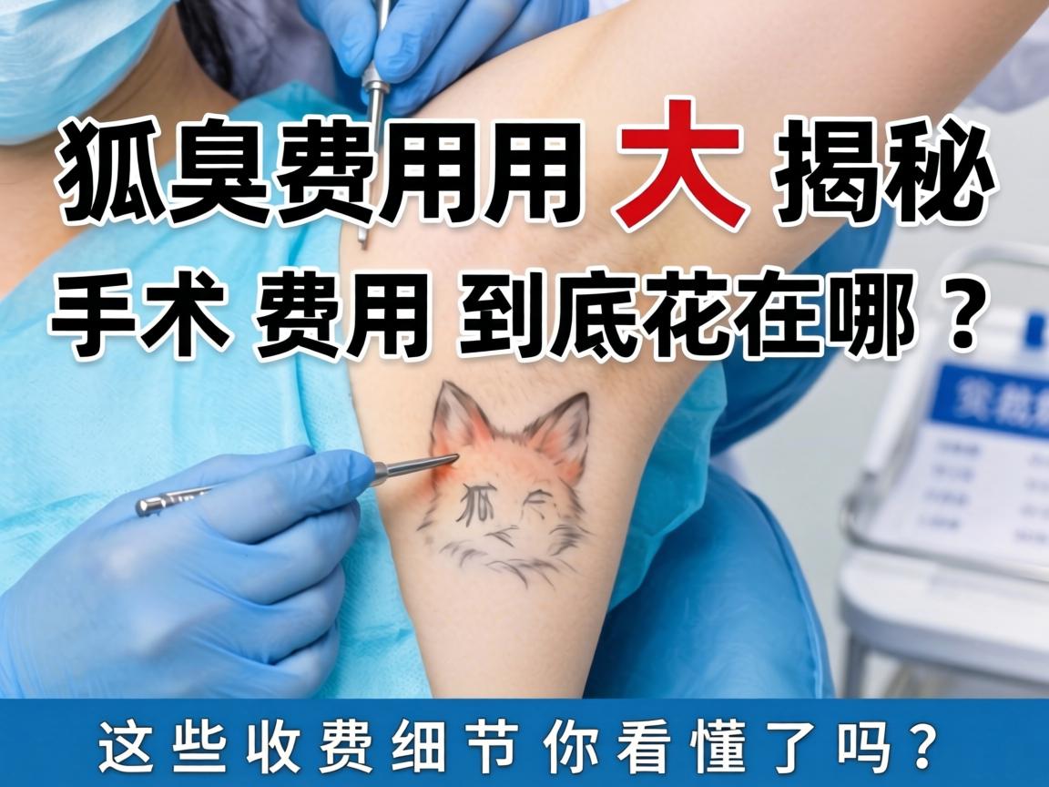 狐臭手术费用大揭秘，手术费用到底花在哪？这些收费细节你看懂了吗？