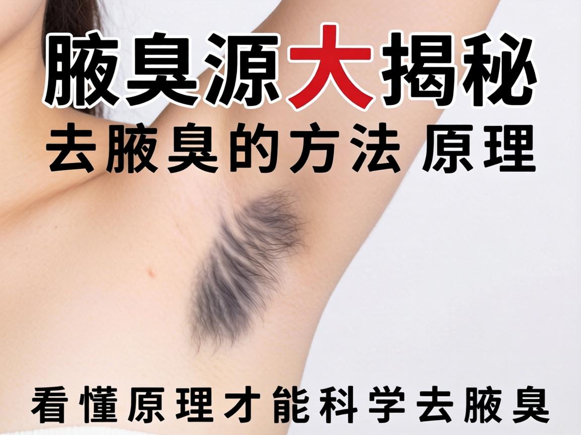 腋臭根源大揭秘，去腋臭的方法原理，看懂原理才能科学去腋臭