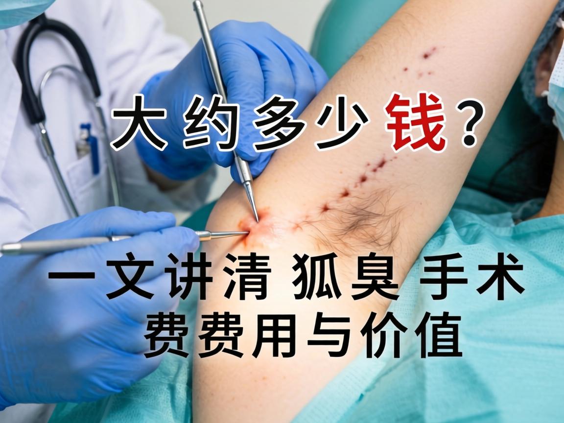 狐臭做手术大约多少钱?一文讲清狐臭手术费用与价值 狐臭做手术大约多少钱?一文讲清狐臭手术费用与价值