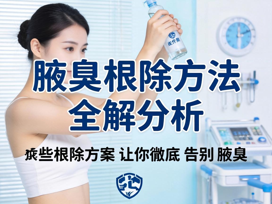 腋臭根除方法全解析，这些根除方案让你彻底告别腋臭