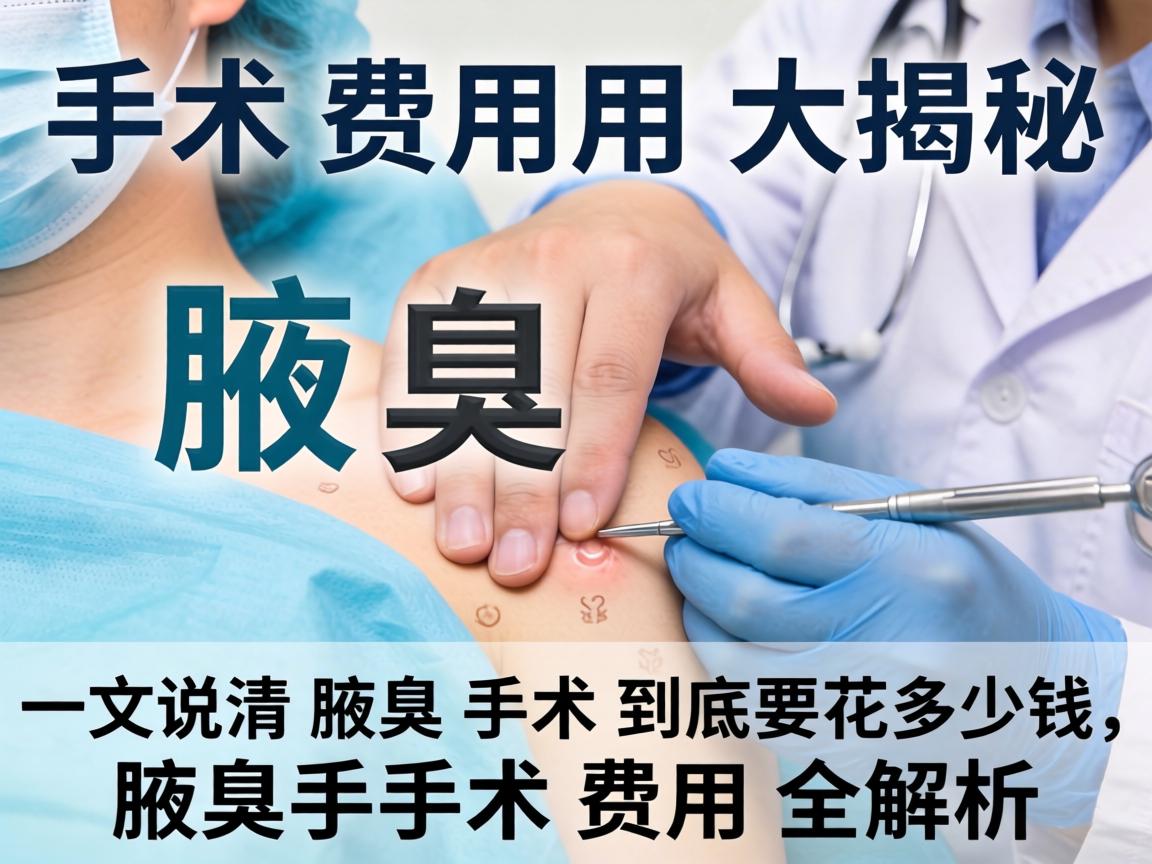 腋臭手术费用大揭秘,一文说清腋臭手术到底要花多少钱,腋臭手术费用全解析 腋臭手术费用大揭秘,一文说清腋臭手术到底要花多少钱,腋臭手术费用全解析