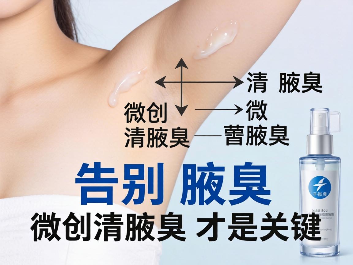 腋臭微创清腋臭，告别腋臭，微创清腋臭才是关键