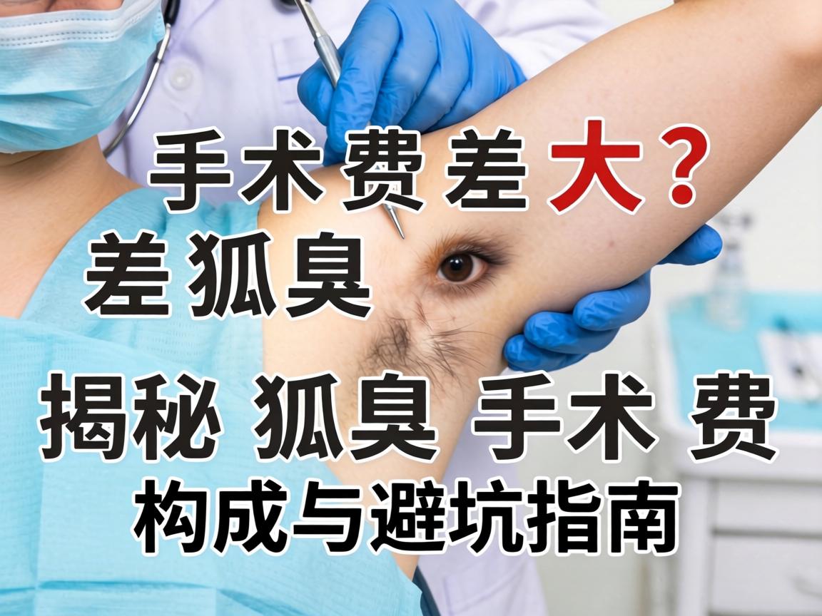 狐臭手术费差异大？揭秘狐臭手术费的构成与避坑指南