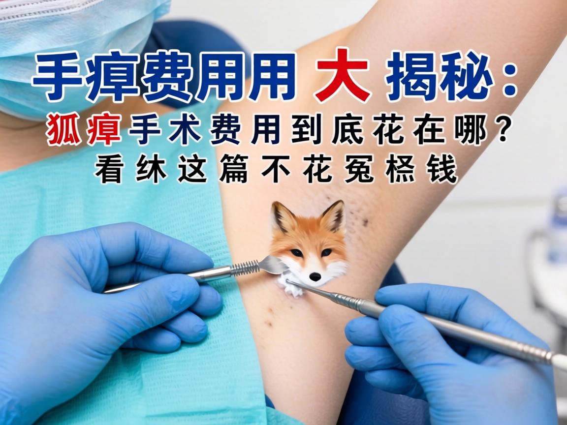 狐臭手术费用大揭秘，狐臭手术费用到底花在哪？看完这篇不花冤枉钱