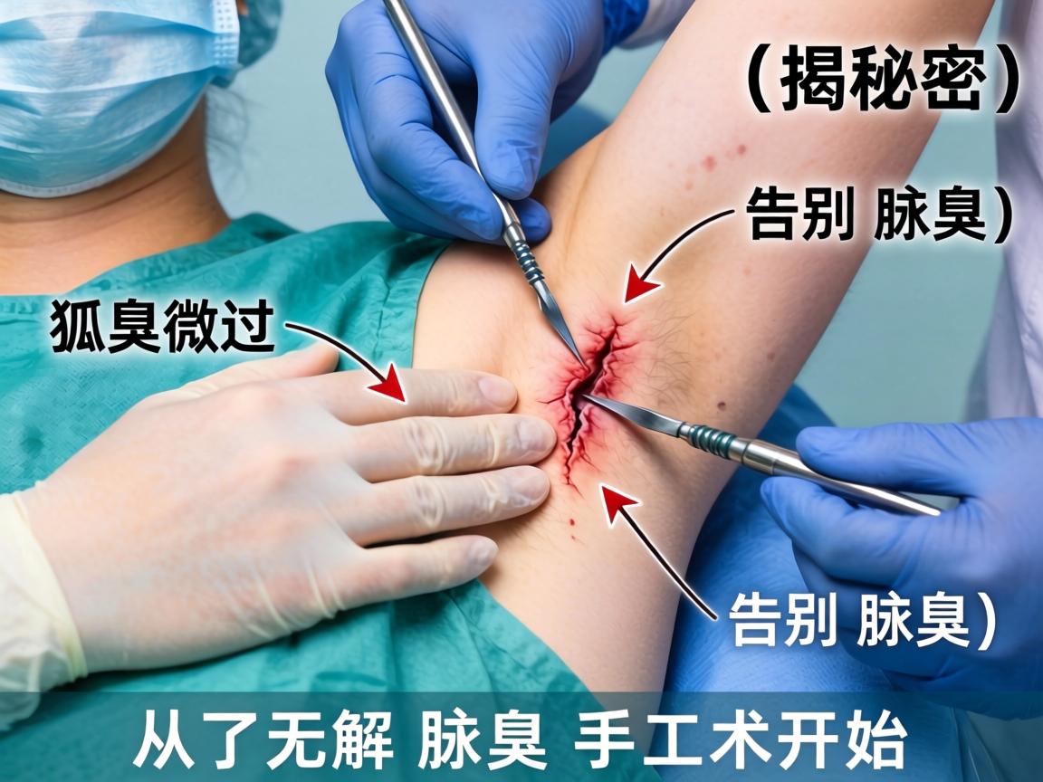 狐臭微创手术过程揭秘，告别腋臭，从了解腋臭手术开始
